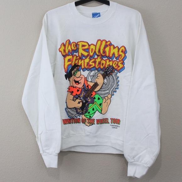 Fun Wear Other - VTG Fun Wear 1989 Flintstones Barbera Sweater M134